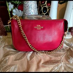 Coach Nolita 19 Red Mini Bag