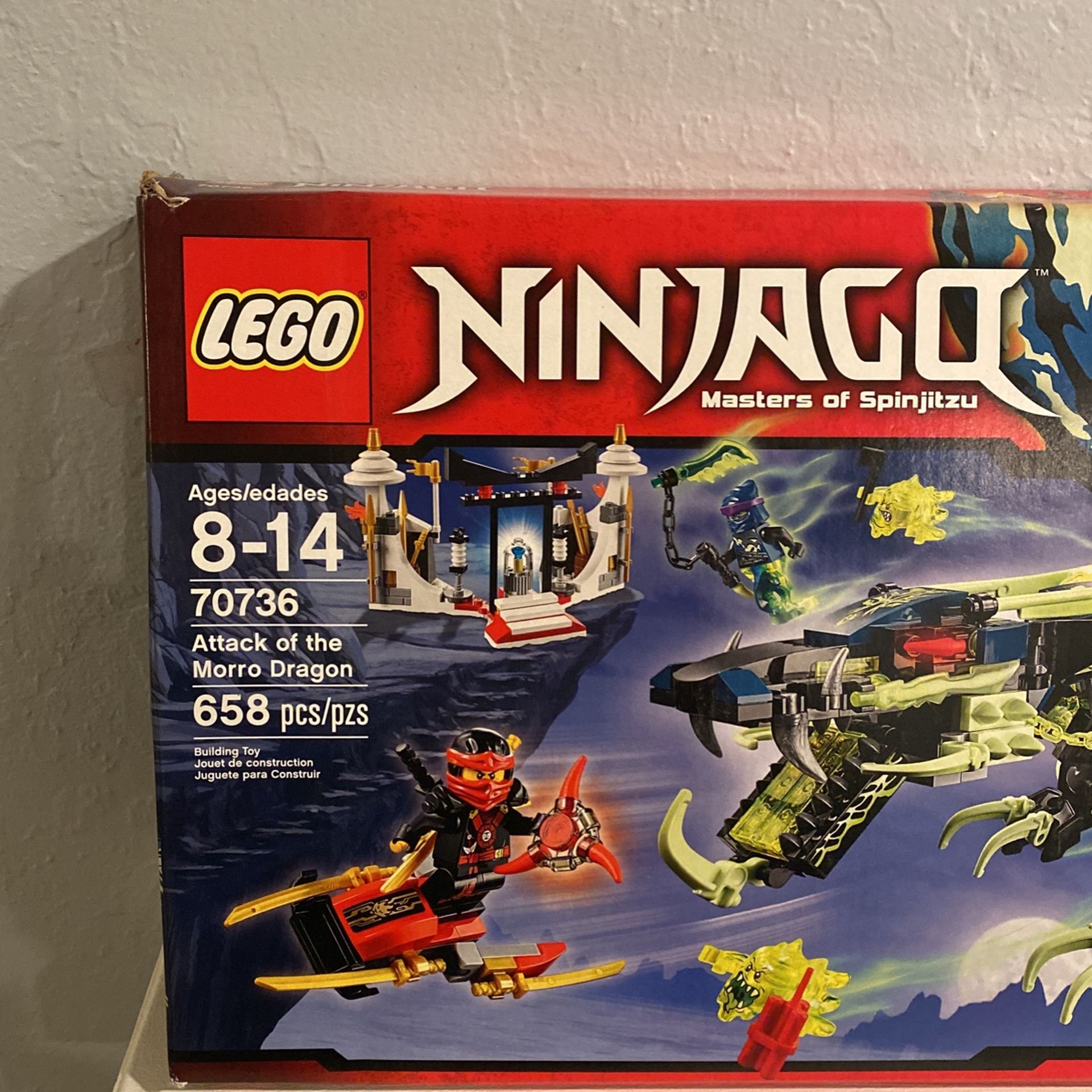 NIB LEGO Ninjago Attack Of The Morro Dragon # (70736)