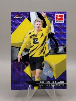 2021 Topps Finest Erling Haaland /250