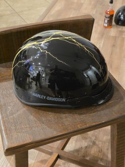 Harley-Davidson Lightning Bolt Half Helmet size XL - in very good condition
