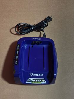 Used Kobalt 40V Battery Charger Only in Good Working Condition