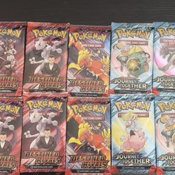Pokemon TCG Destined Rivals and Journey Together set