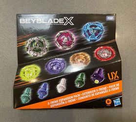 Beyblade X X-treme Expansion Pack; includes 7-70 Ratchet & Rubber Accel (RA) Bit