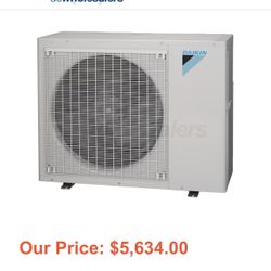 DAIKIN 48,000 BTU Multiple Zone Mini Split A/C Heater 