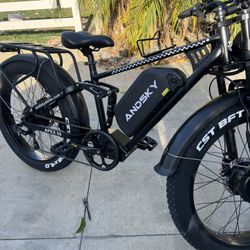 E-bike 36mph Top Speed Dual Motor 2000w 