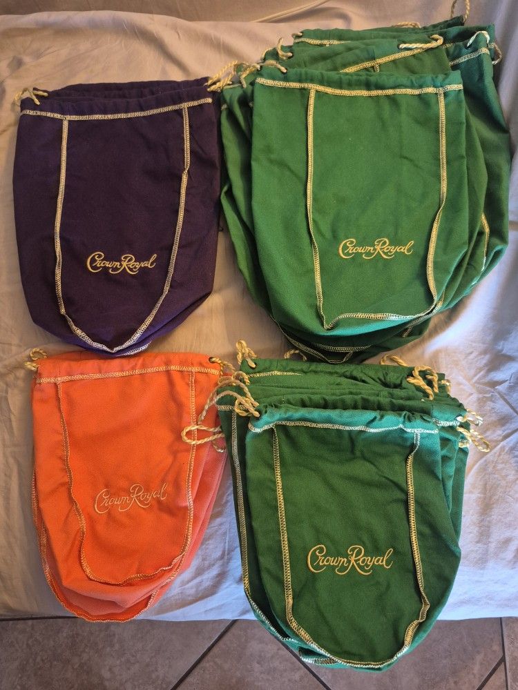 Crown Royal Pouches