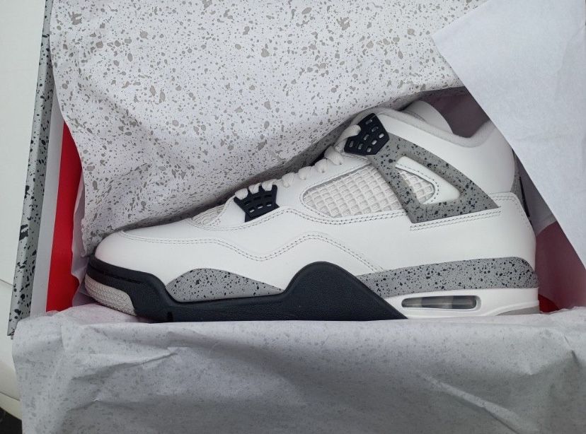 Jordan 4 White Cement 2025