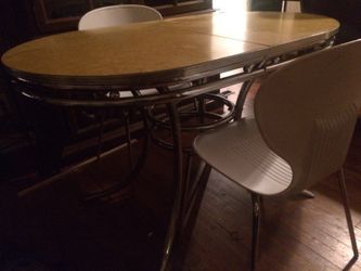 Retro dining set 60s style. 350