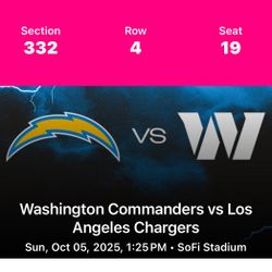 Chargers Ticket !!