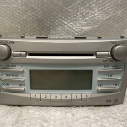 2007- 2009 Toyota Camry Single CD Player AM FM Radio Receiver 