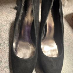 Suede Heels 