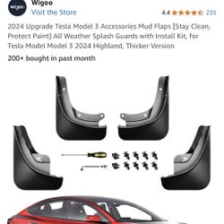 Tesla tire flaps class three