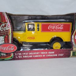 1927 COCA-COLA DELIVERY TRUCK BANK