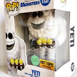 Funko Pop Disney Monsters Inc Scented Yeti Exclusive 