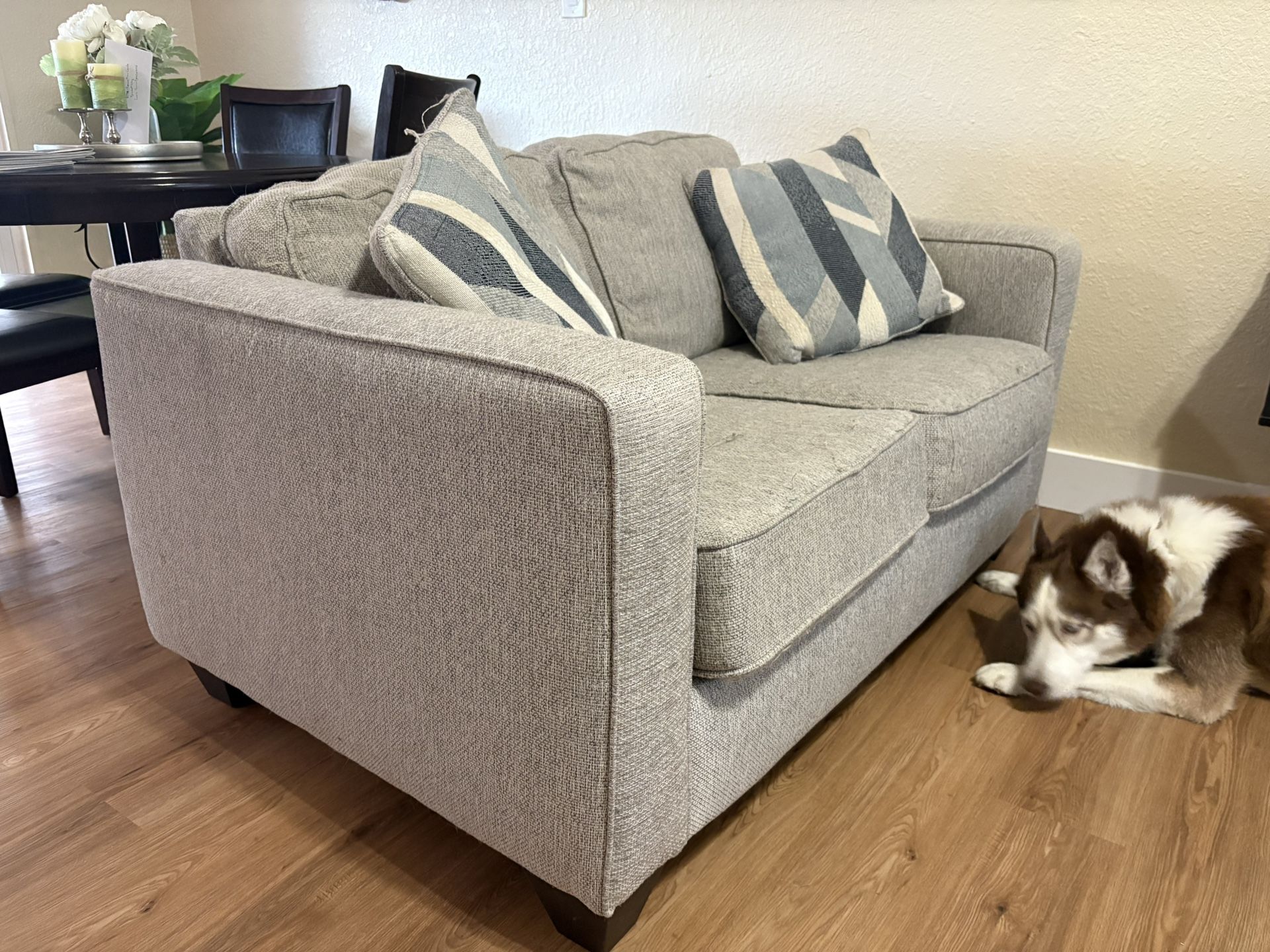Grey Cloth Couch