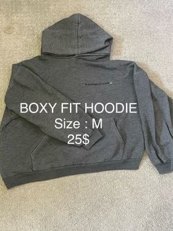Box fit hoodie