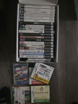 Playstation PS2 PS1 PS3 XBOX Nintendo Wii Gamecube Nintendo Ds Japanese Video Games Lot