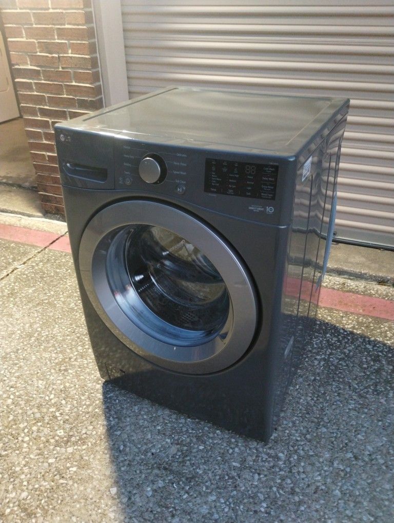 New Scratch And Dent LG Washer In Perfect Working Condition 