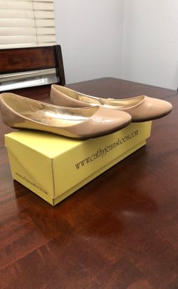 Cathy Jean tan flats