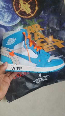 OFF WHITE NIKE AIR JORDAN UNC