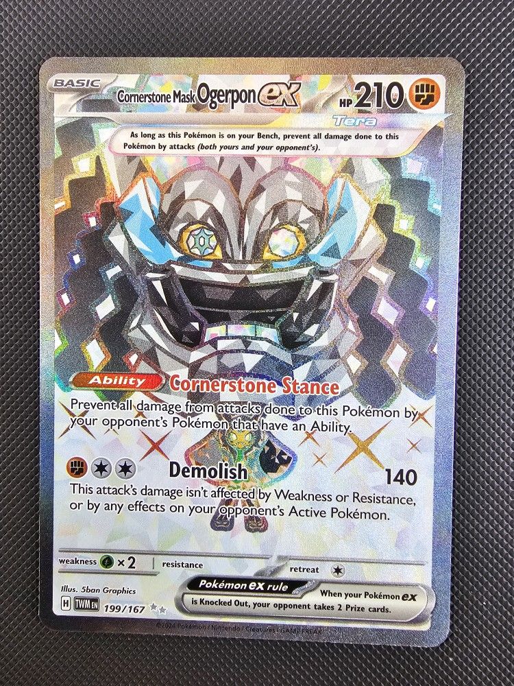 Cornerstone Mask Ogerpon EX [Twilight Masquerade]