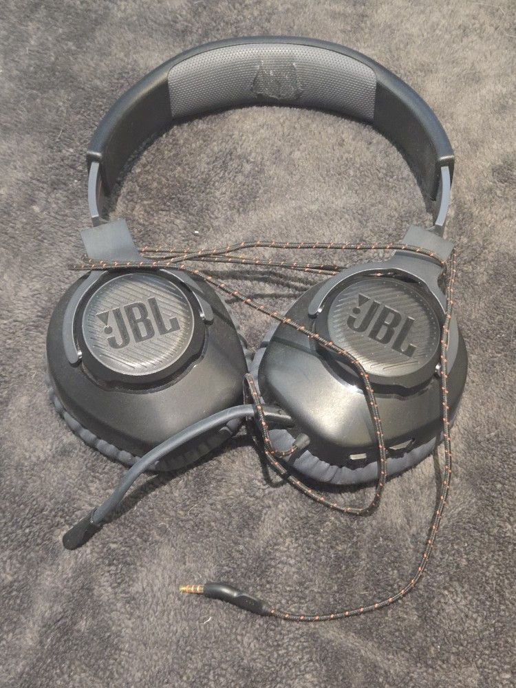 Grey Wired JBL Gaming Headset