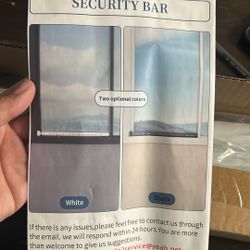 Security Bars 4 Available 