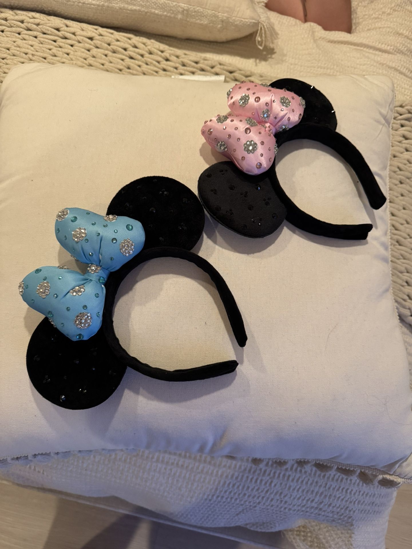 Blue Bedazzled Disneyland Ears