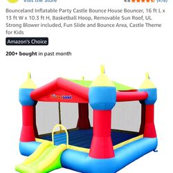 Bounce land inflatable party castle bounce house