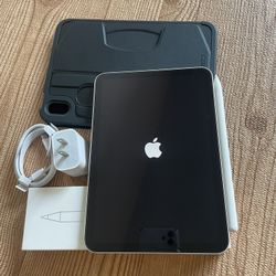 256GB Apple iPad Mini 6th Generation (Starlight Color / 2021) With Pen & Accessories 