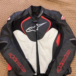 alpinestars jaws leather jacket