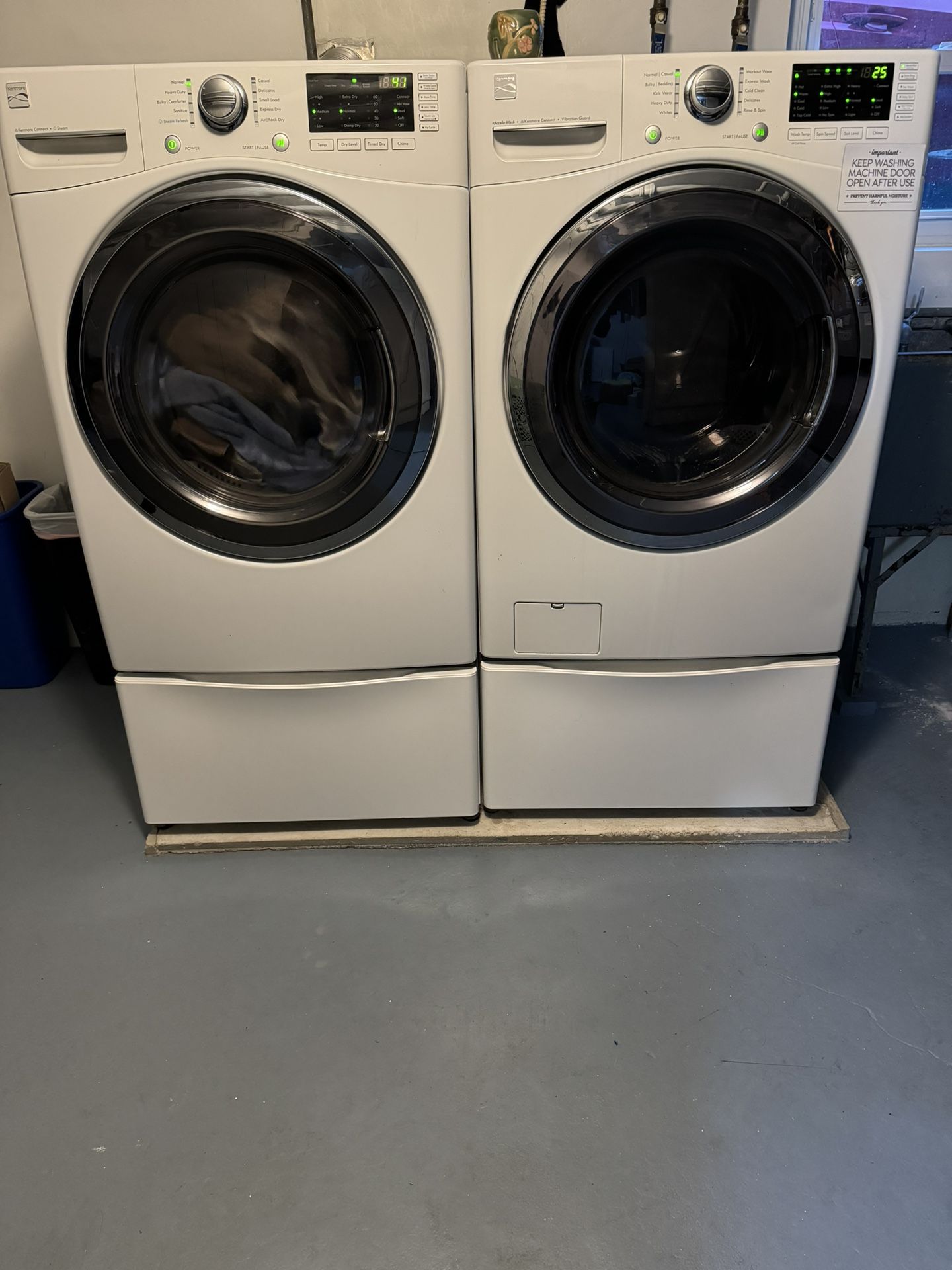 Kenmore Elite MN: (contact info removed)2.510 Washer and SN: (contact info removed)2410 Dryer