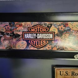 Vintage Harley-Davidson Wall Hanging