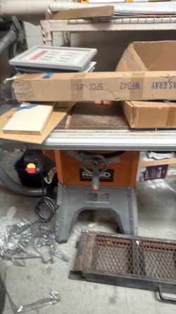 Table saw Ridgid