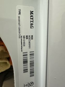 Maytag heavy duty dryer