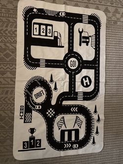 Cotton Playmat Rug 55.11: L x 35.5" W