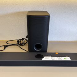 LG SOUNDBAR + SUBWOOFER SYSTEM