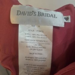 David's Bridal Dress