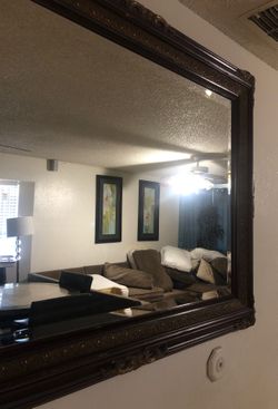 Large Antique Mirror