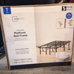 Twin Platform Bed