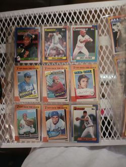 Topps Baseball Cards Lot of 9