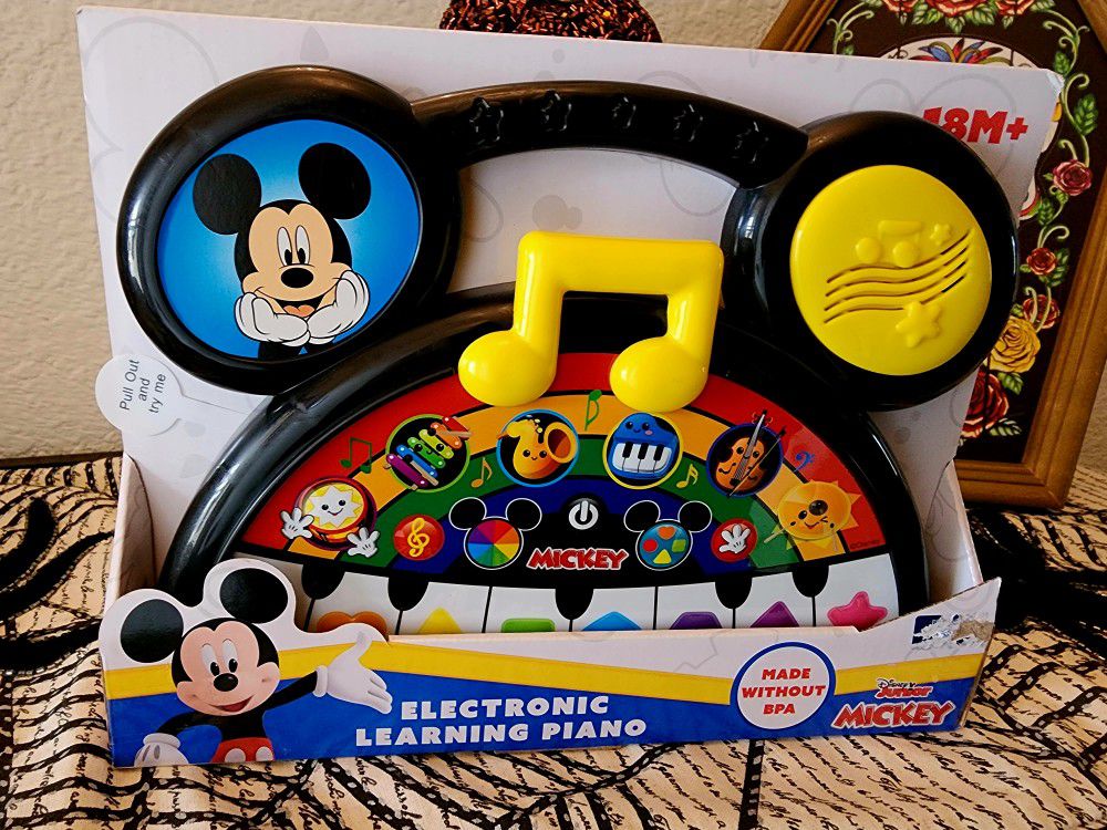 Mickey Mouse Electronic Learning Piano 