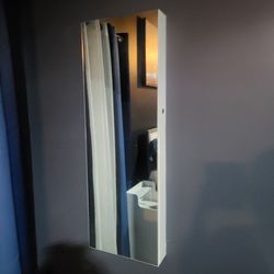 14.6'' Wide Jewelry Armoire White