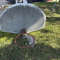 Basketball hoop board with ring. Pro Size