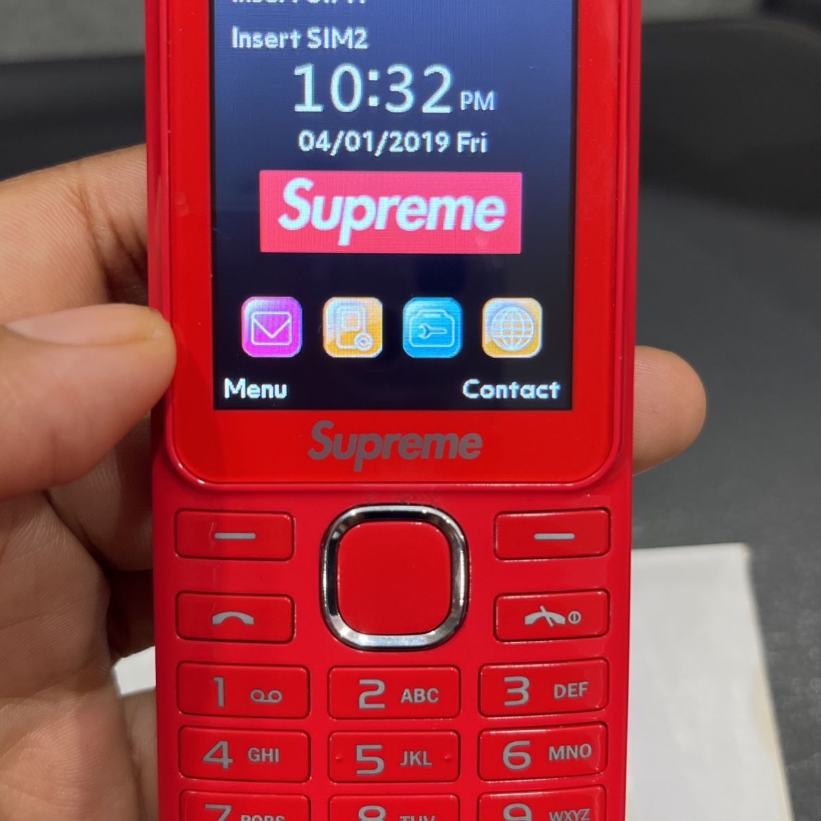 Supreme blu burner phone for sale 2025