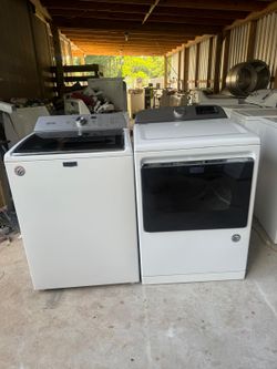 Big Washer And Electric Dryer 💯 FREE DELIVERY AND INSTALLATION 👀