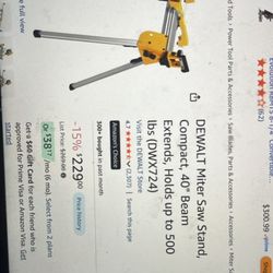 Dewalt Miter Saw Table