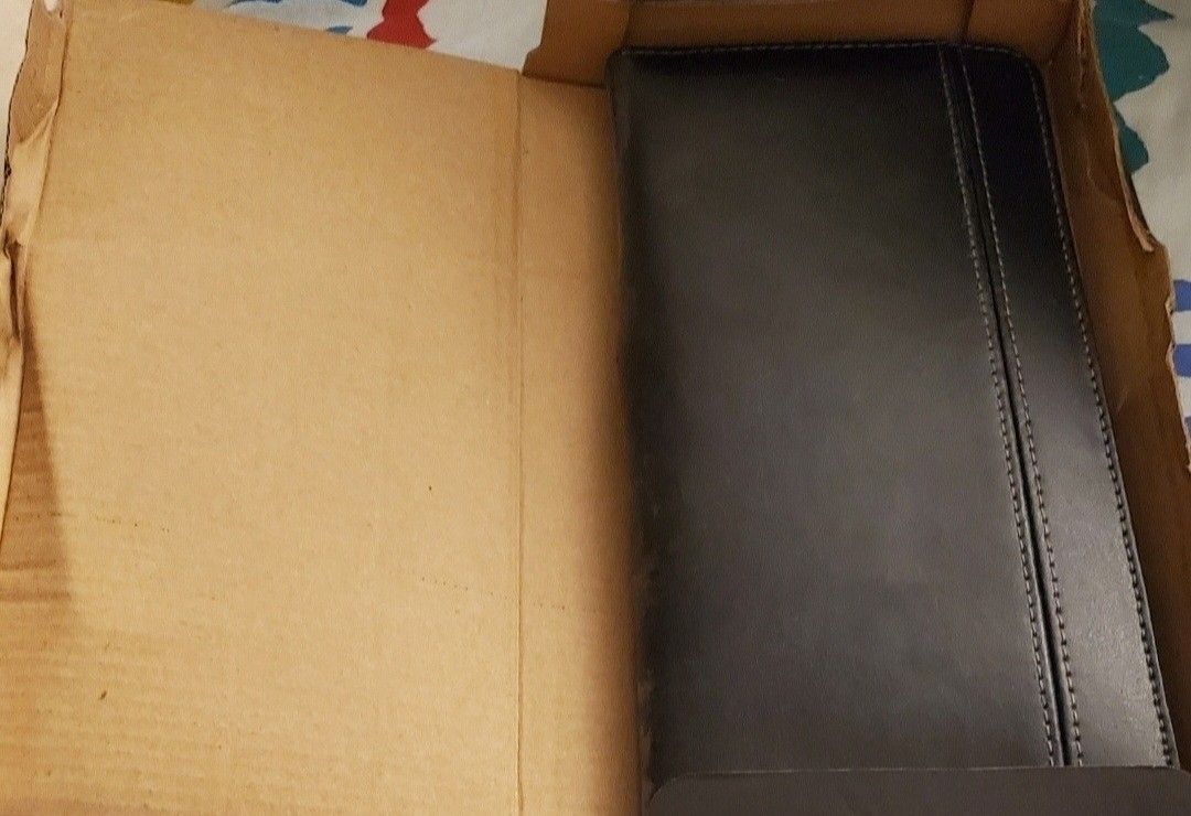 Brand New Real Leather Passport Holders In Box ( Never Used ).