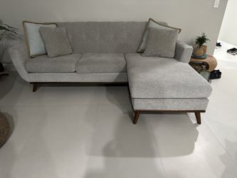 Grey Chaise Sofa
