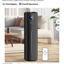 akeshan large humidifiers for bedroom black